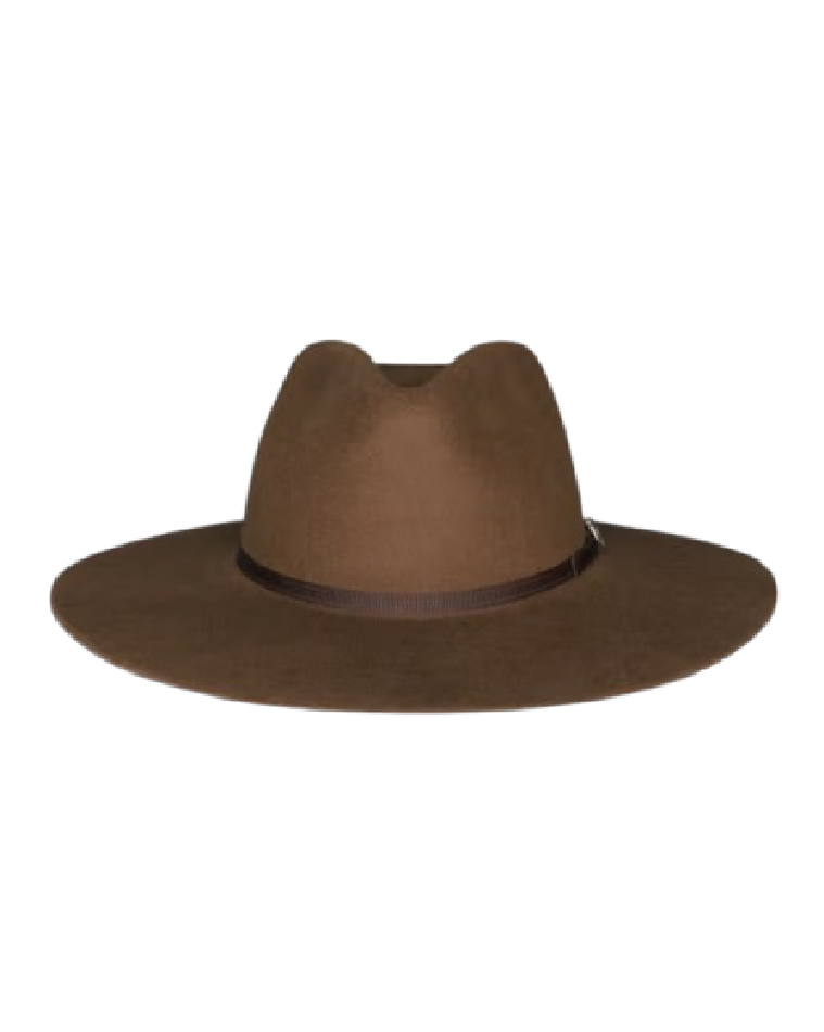 Brown Felt Hat Tecova