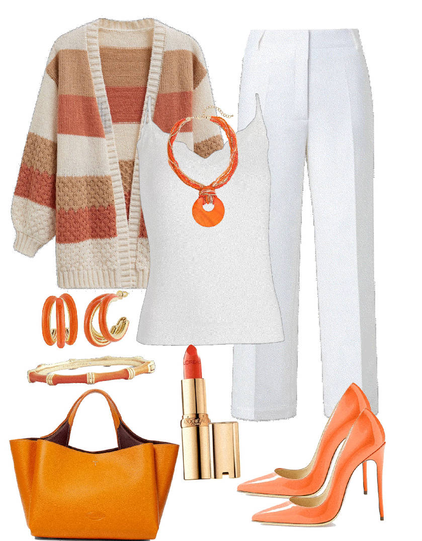 office style green skirt and top with blazer