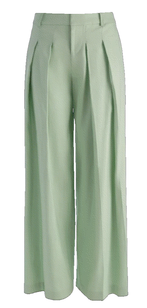 BLAIRE PLEATED LINEN PANT Alice And Olivia