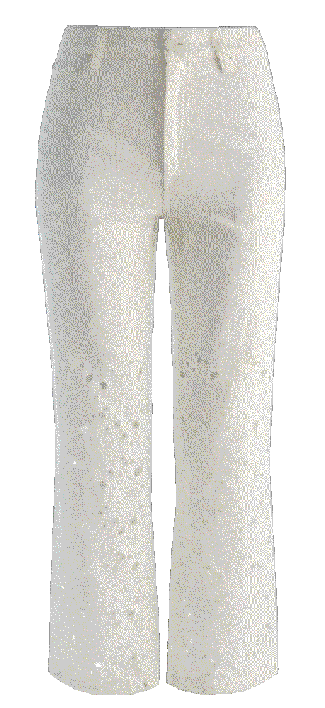 CHIC LASER-CUT JEAN Alice And Olivia
