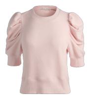 Alice And Olivia TYLER PUFF SLEEVE TOP