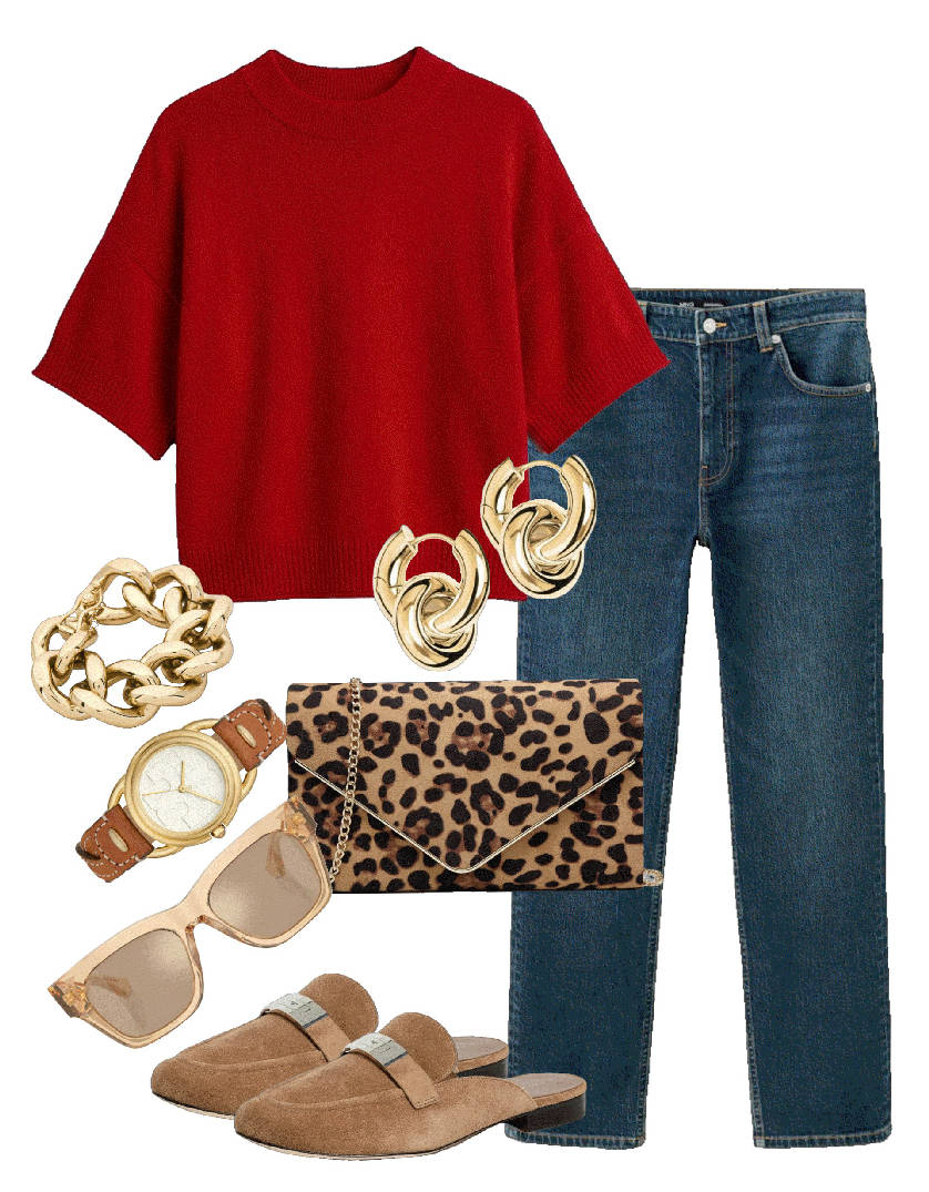 mules loafers with jeans