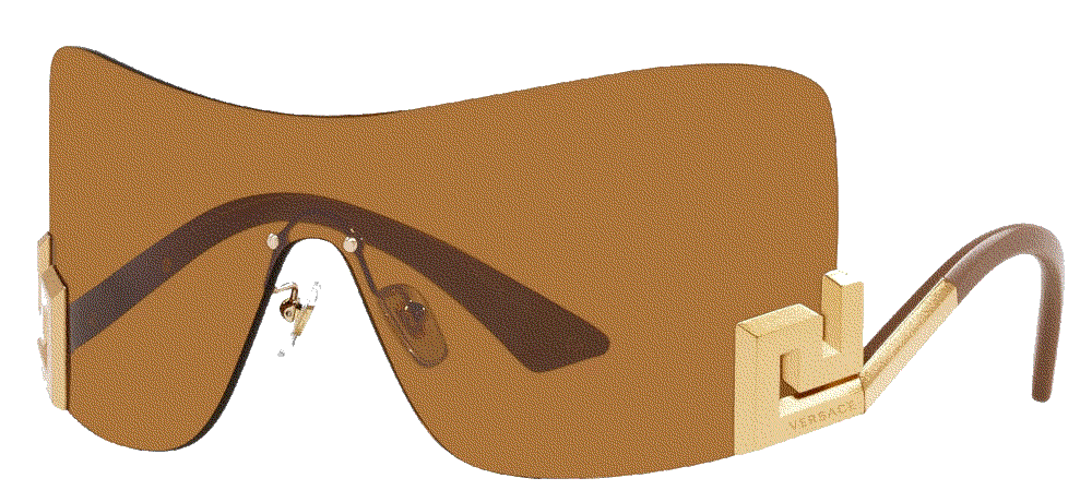 Irregular contemporary shape shunglasses Versace