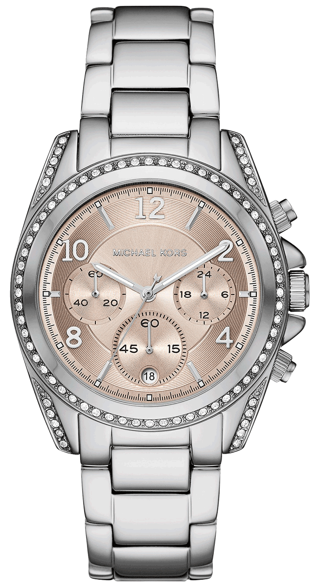 Chronograph Blair Stainless Steel Bracelet Watch 39mm Michael Kors