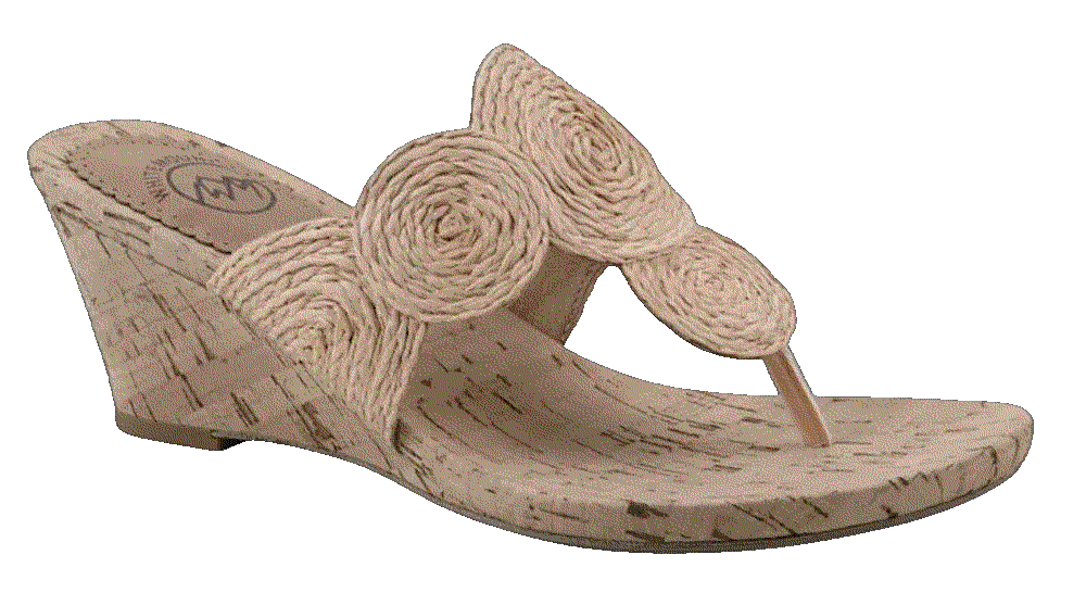 White mountain womens affogato wedge sandals White Mountain