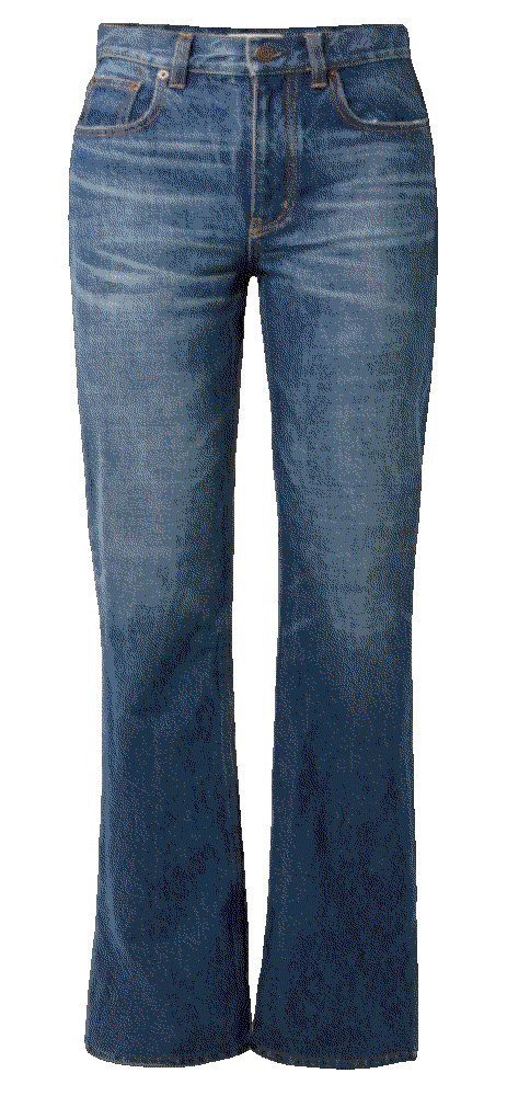 High rise slim leg organic jeans Chloe