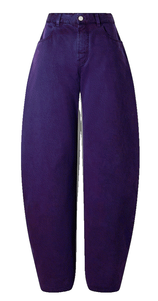 Mid rise wide leg jeans Alaia