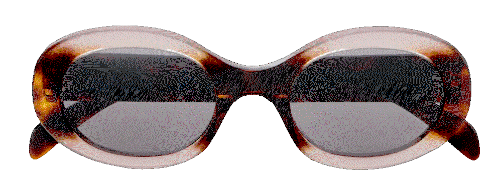 Triomphe oval frame tortoiseshell acetate sunglasses Celine-eyewear