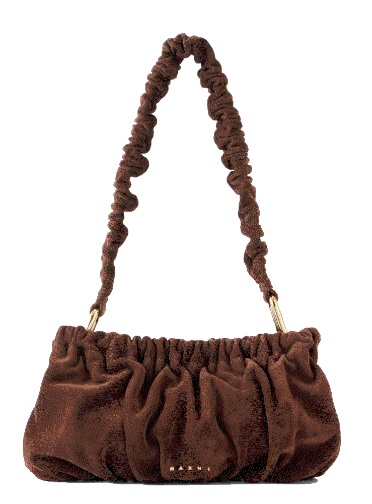 Suede shoulder bag Marni