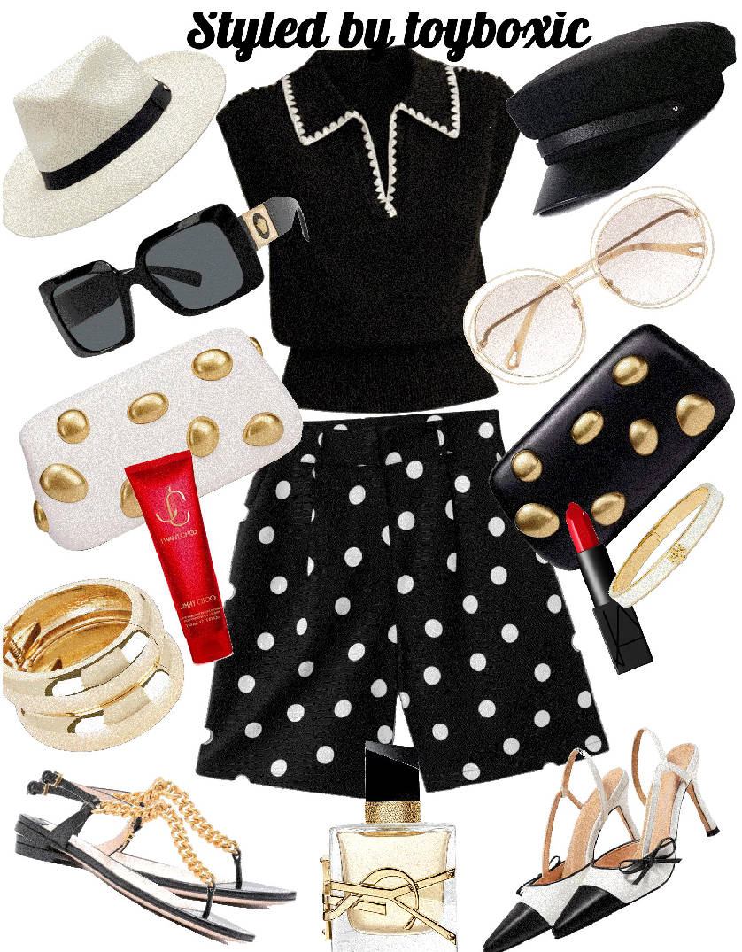 polka dot style