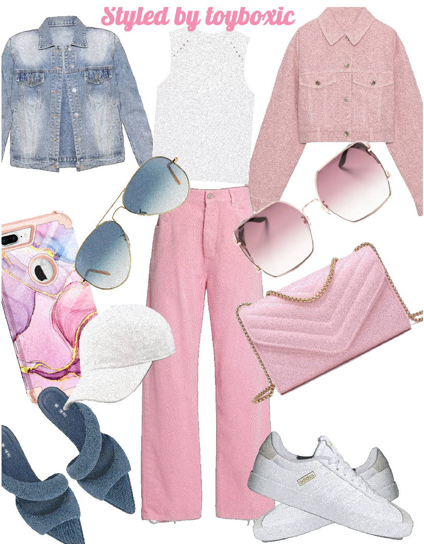 lady in pink