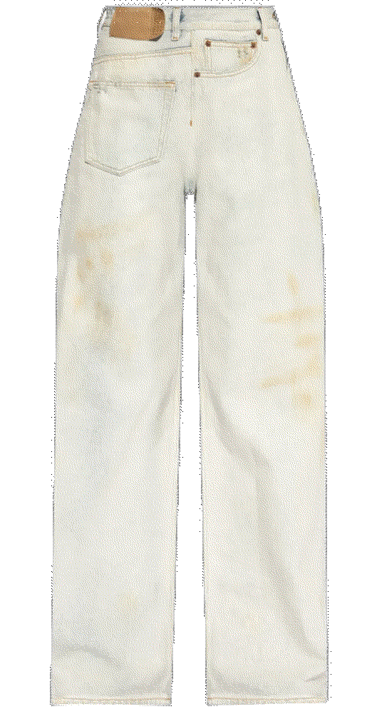 Mm6 maison margiela distressed wide leg jeans item Mm6 Maison Margiela
