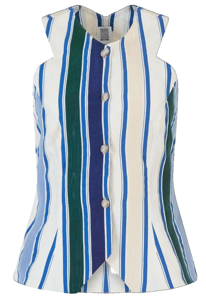 Rosie assoulin ribbon king striped top Rosie Assoulin 