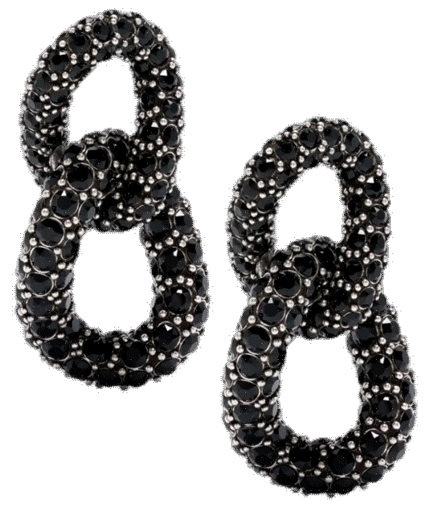 Isabel marant funky ring crystal embellished earrings Isabel Marant