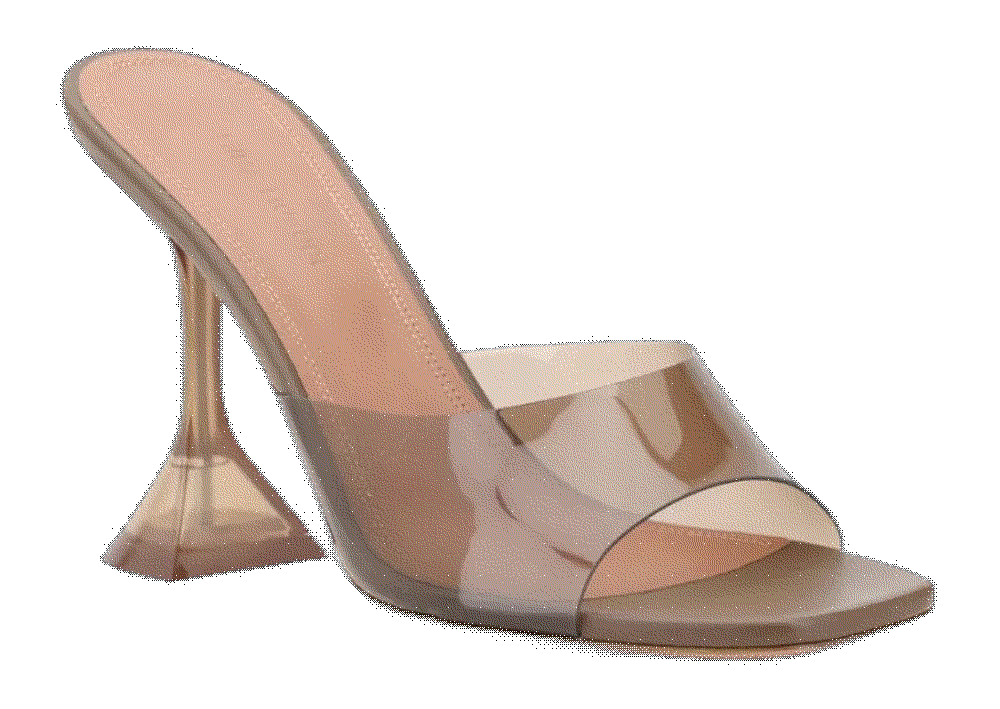 Amina muaddi lupita glass sandals Amina Muaddi 