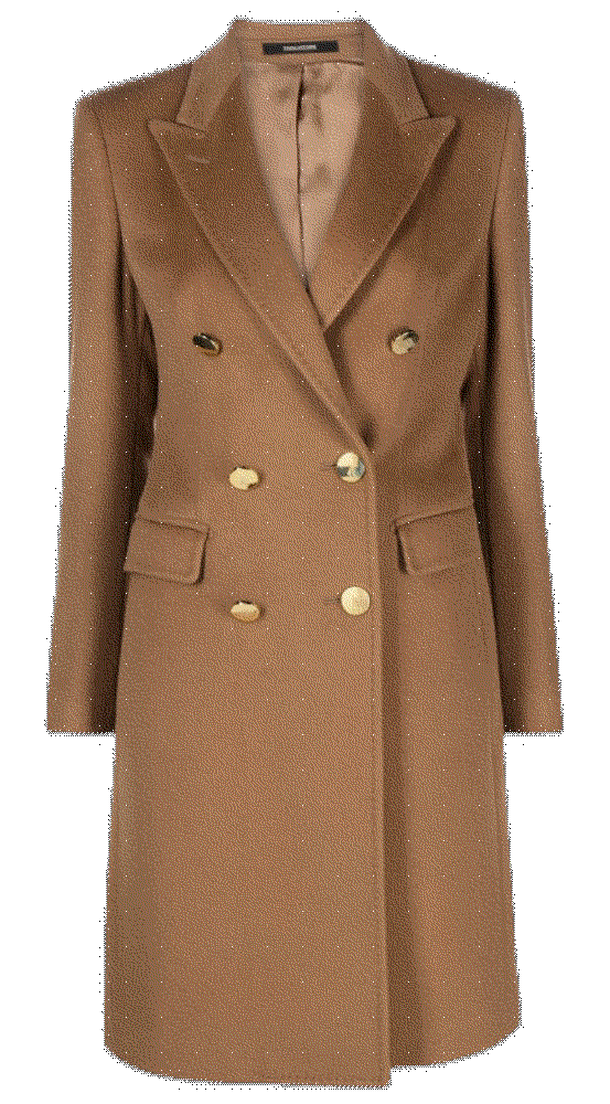 Double-breasted cashmere coat Tagliatore