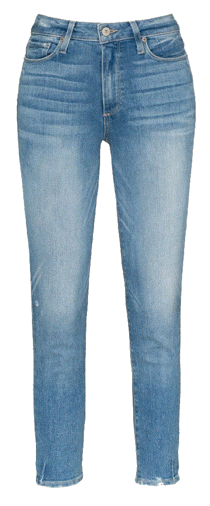 Hoxton mid-rise skinny jeans Paige