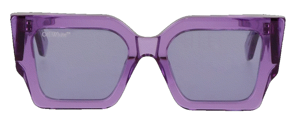 Off white eyewear square frame arrow embellished sunglasses Off White