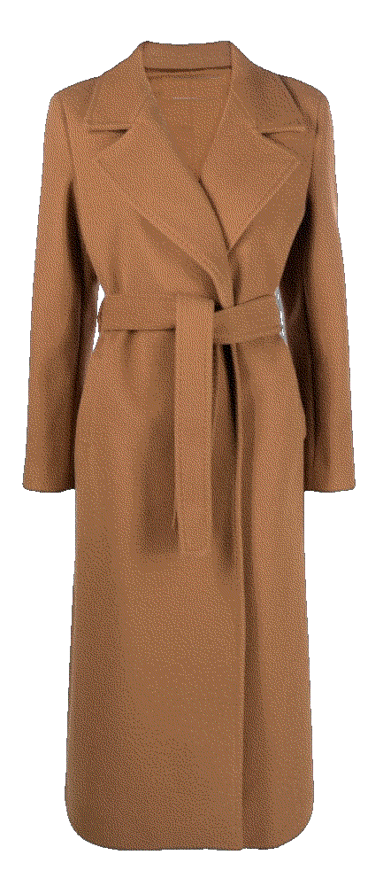 Belted single breasted coat Blanca Vita