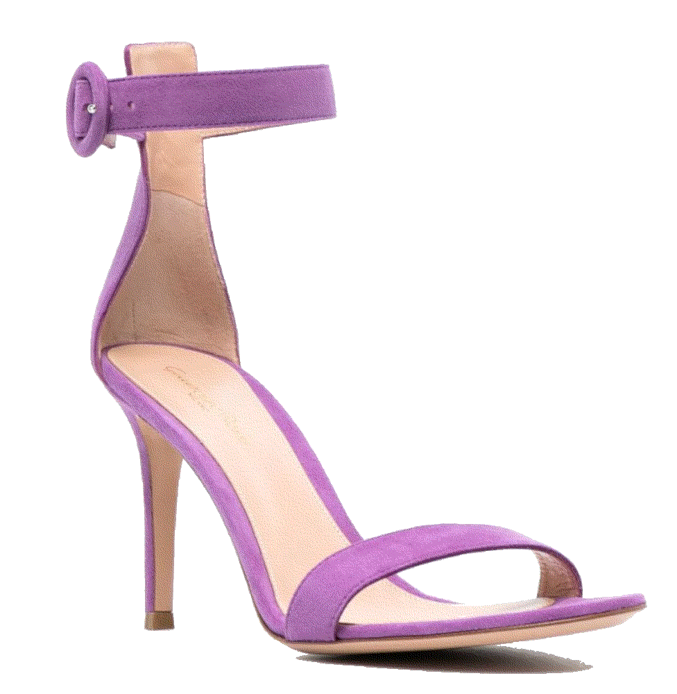 Portofino 85mm suede sandals Gianvito Rossi