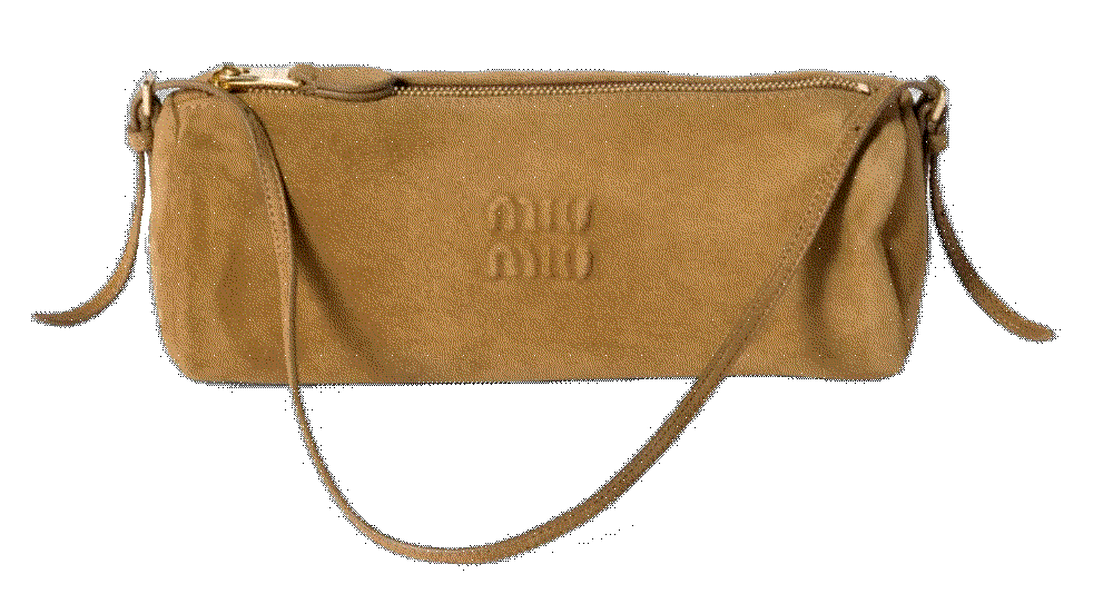 Miu miu suede shoulder bag Miu Miu 