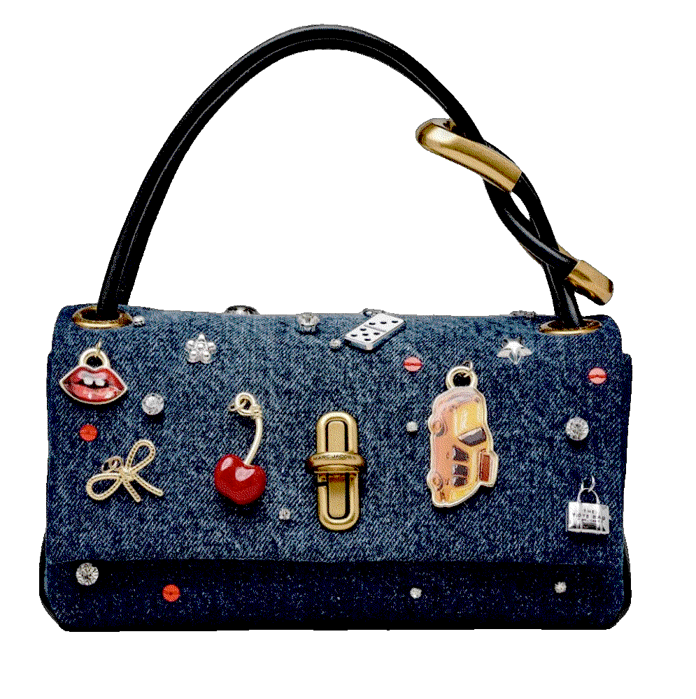 Marc jacobs mini dual denim bag item Marc Jacobs 