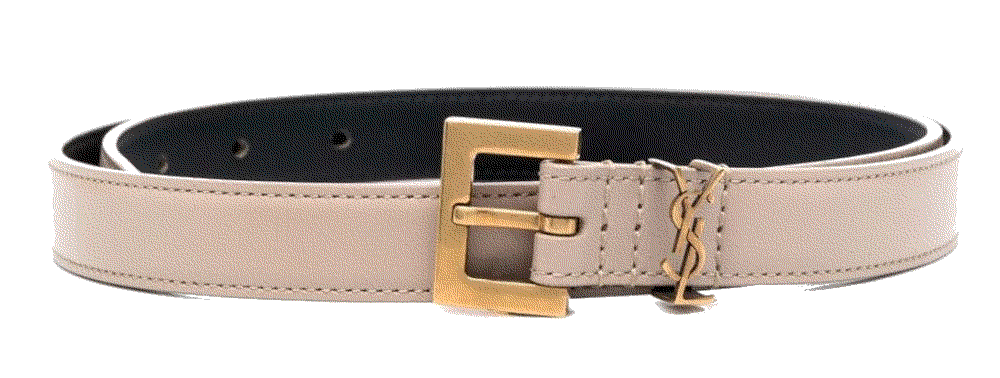 Monogram square-buckle belt Saint Laurent