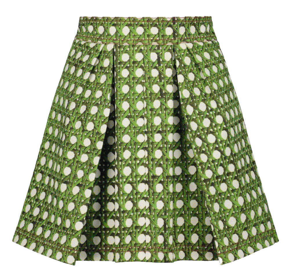 polka-dot high-waist mini skirt Giambattista Valli