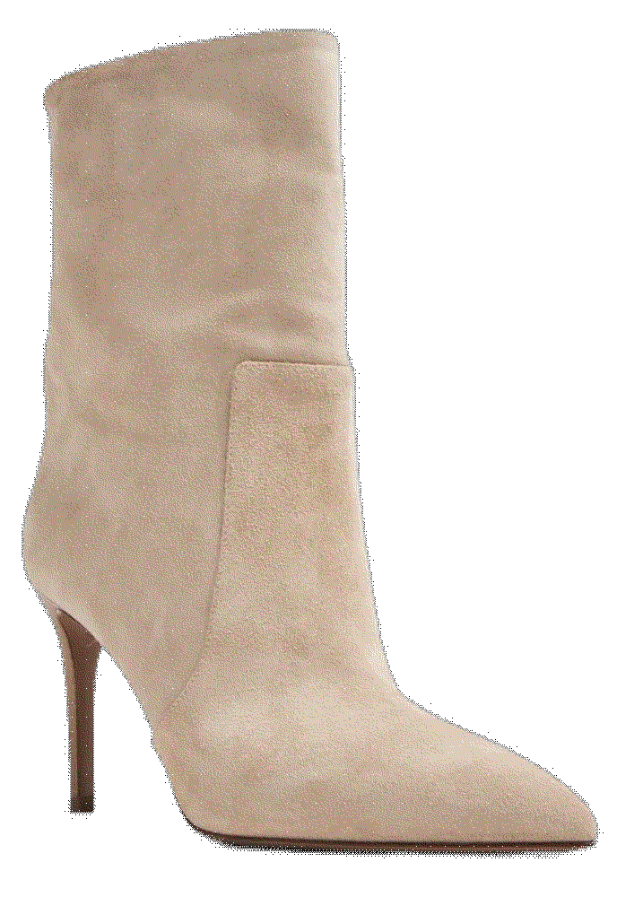 Paris texas 85mm pointed toe suede boots Paris Texas