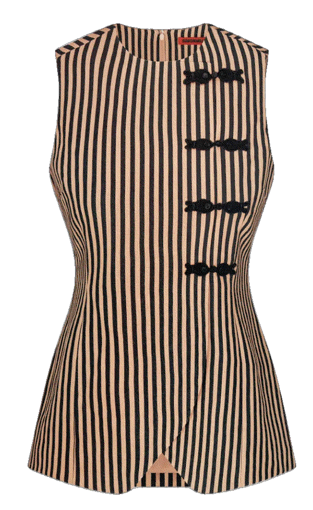 Simon miller mavis striped frog fastening top item Simon Miller 