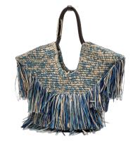 Zimmermann Zimmermann fringe trimmed woven tote bag item