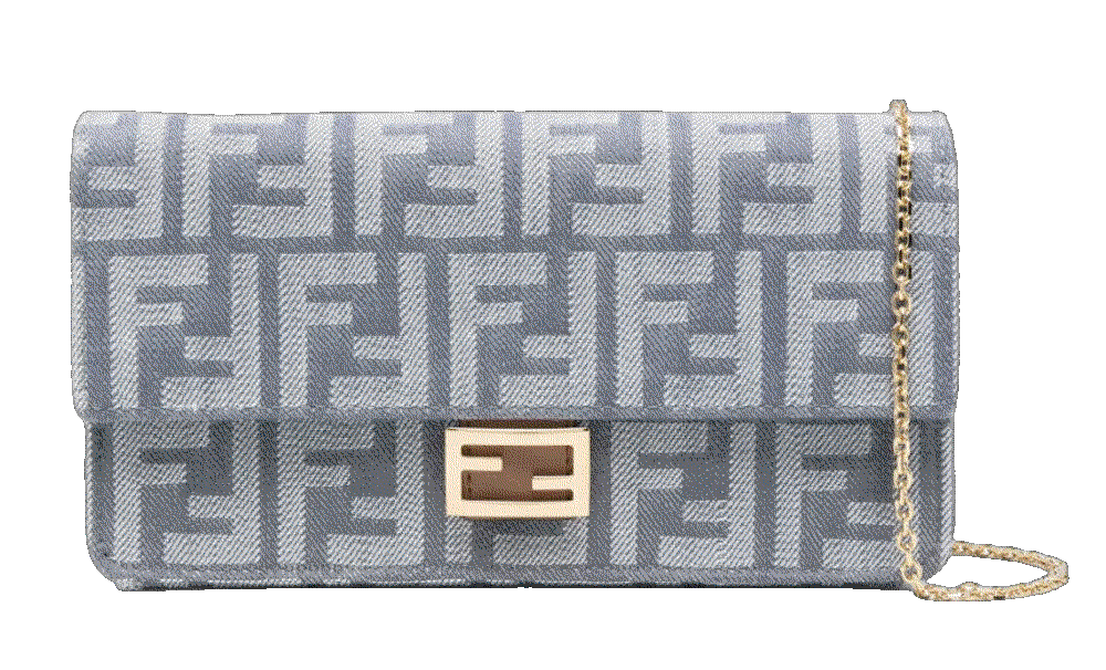 Fendi ff logo canvas mini bag Fendi