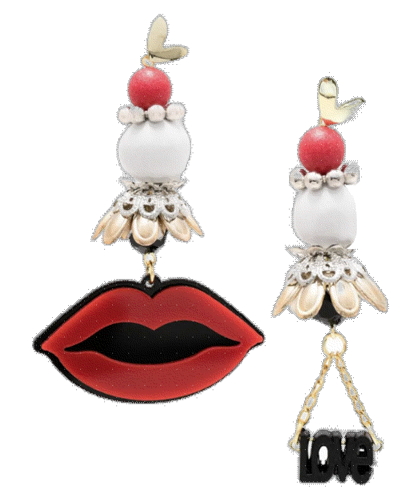 Amir slama asymmetric drop earrings item Amir Slama 