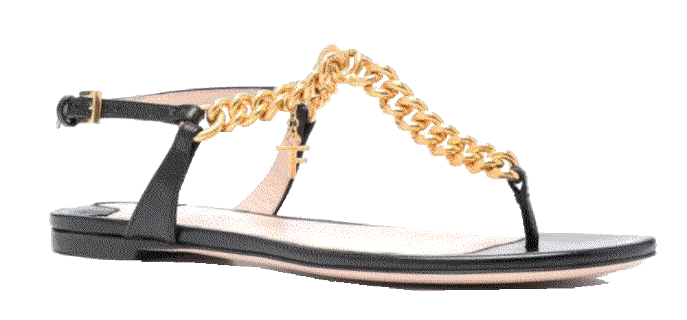 Tom ford chainlink strap leather sandals item Tom Ford 
