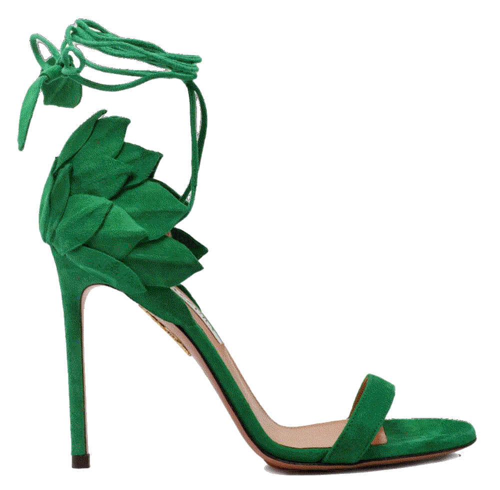 Aquazzura 105mm Hibiscus Sandals  Aquazurra