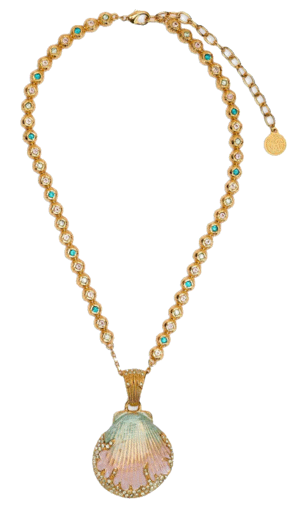 Roberto cavalli shell pendant necklace Roberto Cavalli 