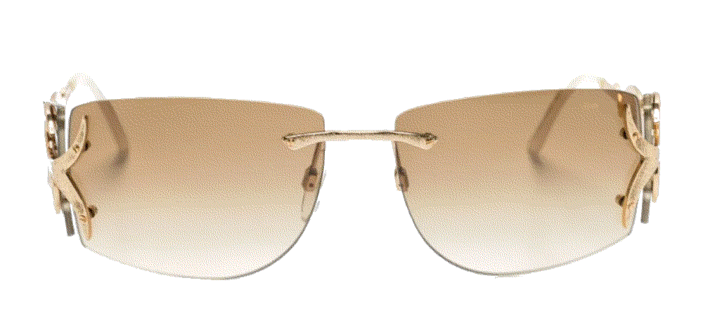Cazal rectangle frame sunglasses Cazal