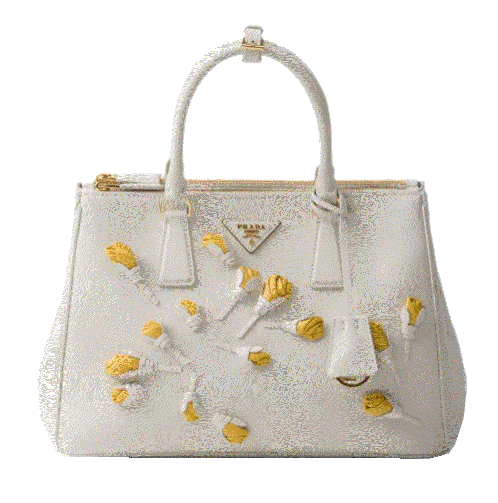Prada large galleria saffiano leather handbag item Prada