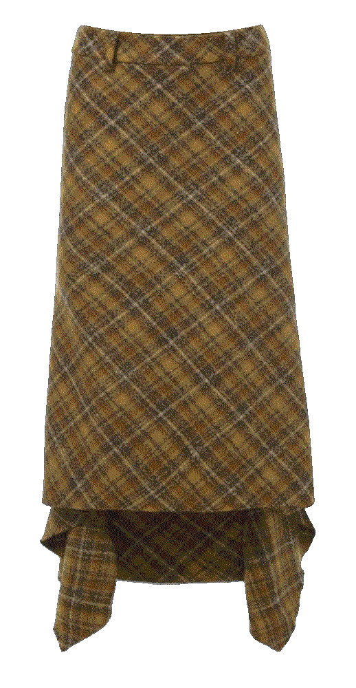 Monse asymmetric tweed skirt Monse