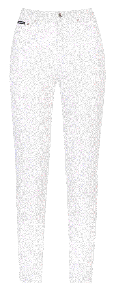 logo patch skinny jeans Dolce 