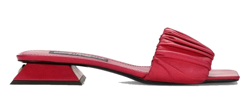 square-toe slides Dolce 