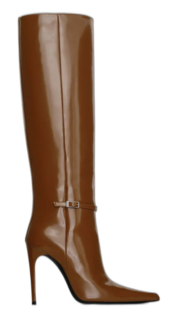 Hacker 110mm knee high boots item Saint Laurent