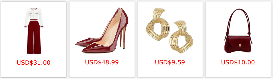 outfit items
