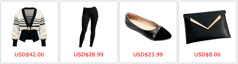 outfit items