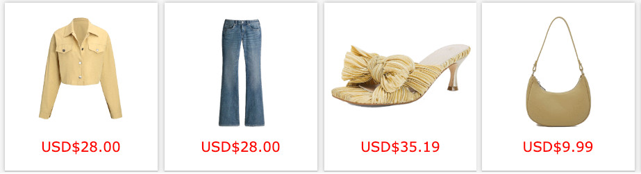 outfit items