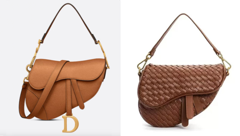 Dior bag and dupe