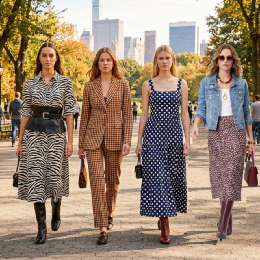 fashion and style tips THELIST 25 Outfits Ideas With Fall Print Trends