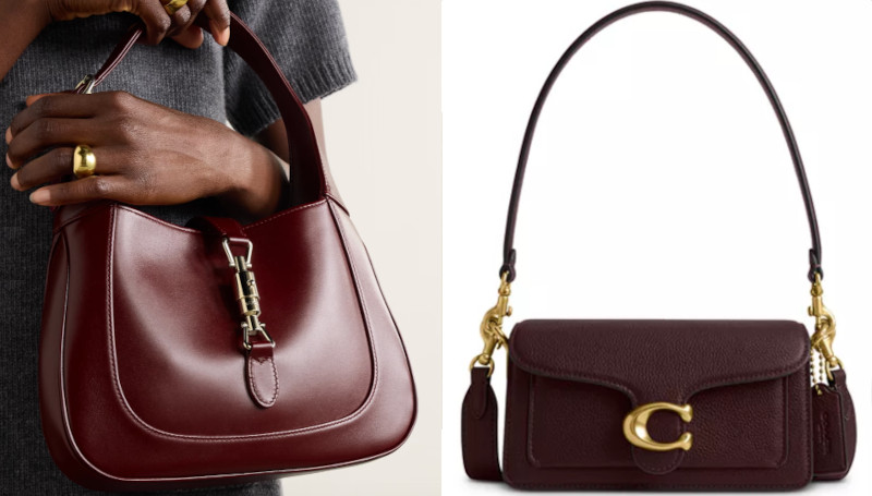 gucci bag and dupe